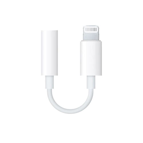 Адаптер Apple Lightning -3,5мм белый MMX62ZM/A (уценка) 
