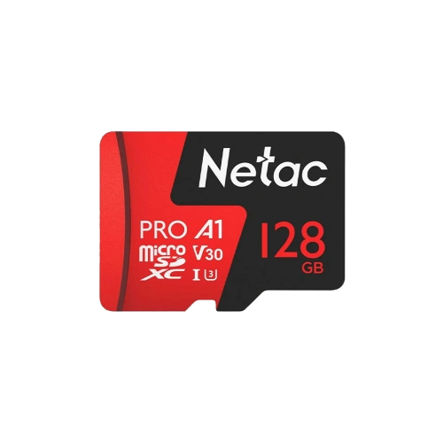 Карта памяти MicroSD 128GB Class 10 без адаптера Netac P500 Extreme Pro 