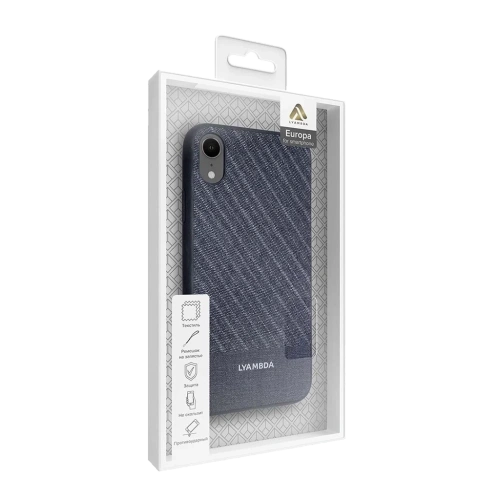 Накладка iPhone XR LYAMBDA EUROPA Blue Strip 