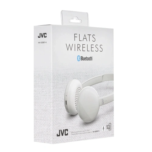 Наушники беспроводные JVC HA-S20BT-H белые 