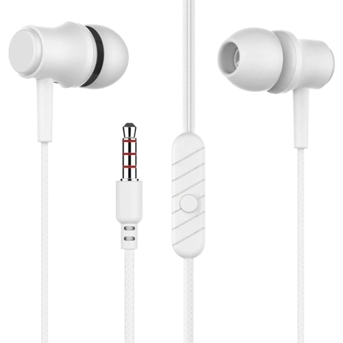 Наушники проводные 3.5мм More Choice G16 белые 