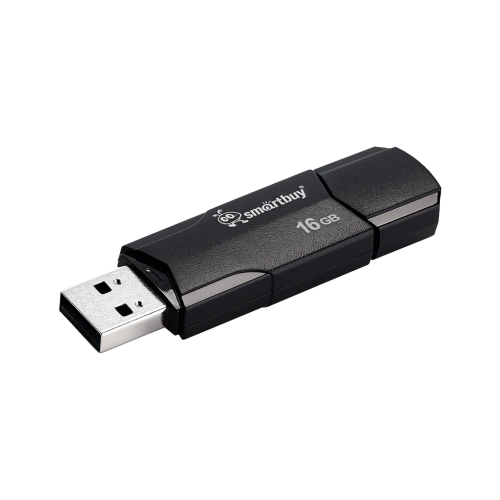Флеш-накопитель USB 16GB Smart Buy CLUE черный 
