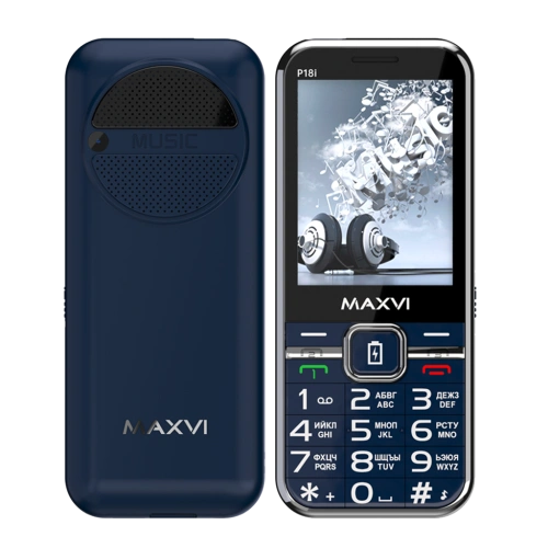 Maxvi P18i 3 Sim Blue 