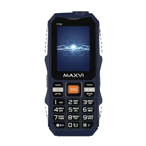 Maxvi P100 2 Sim Blue 
