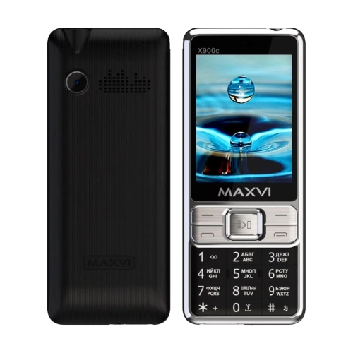 Maxvi X900c 2 Sim Black 