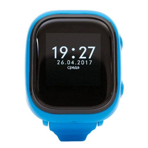 Детские часы-телефон  EnBe Children Watch Blue с  GPS/АGPS/LBS/WiFi трекером 