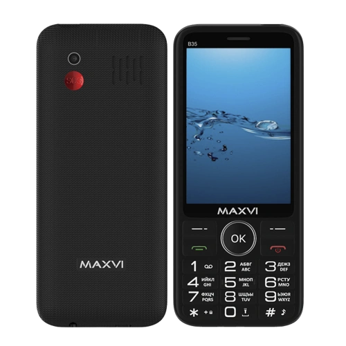 Maxvi B35 2 Sim Black 