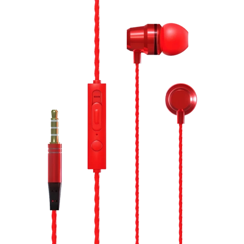 Наушники проводные 3.5мм More Choice P71 красные 