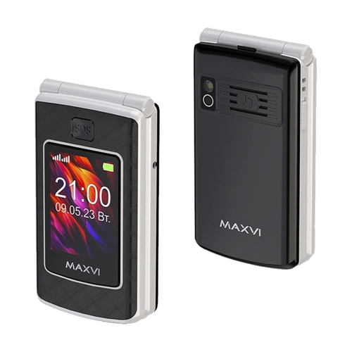 Maxvi E28 2 Sim Black 