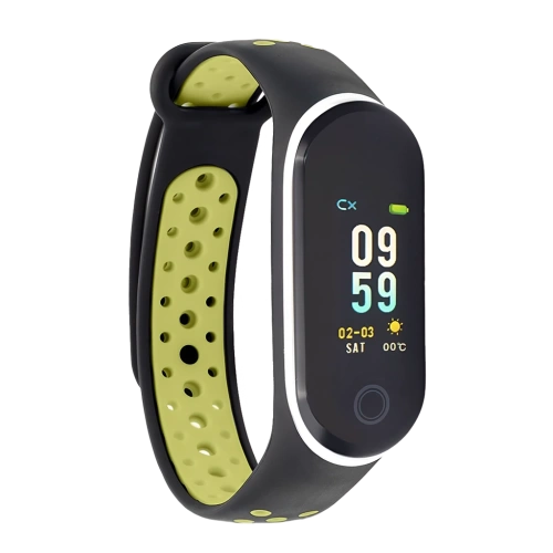 Фитнес-браслет Qumann QSB 10 Black/green 