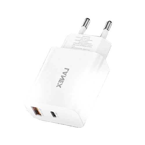 СЗУ с выходом USB+Type-C QC+PD LANEX LC63E белое 