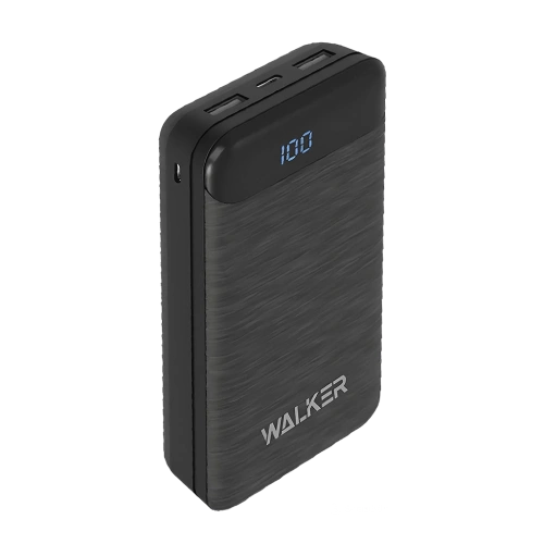 Портативное ЗУ QС3.0+PD 20 000 мАч Walker WB-525 черное 