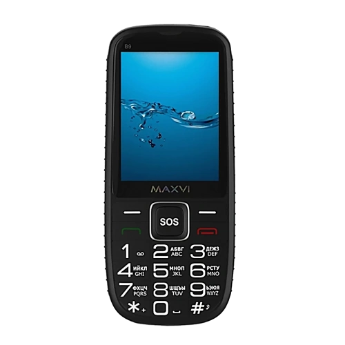 Maxvi B9 2 Sim Black 