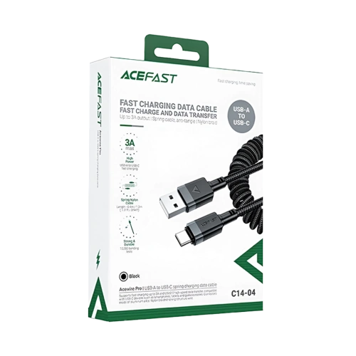 Дата-кабель Type-C ACEFAST C14-04 черный 
