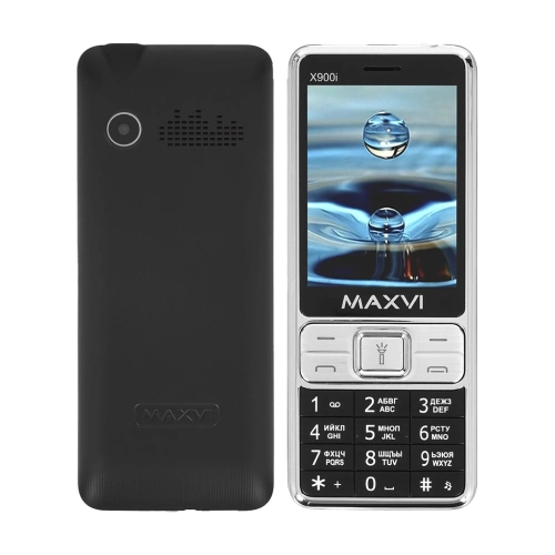 Maxvi X900i 2 Sim Black 