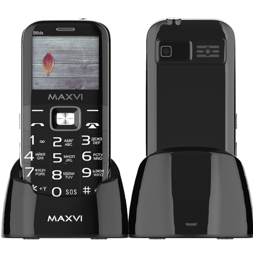 Maxvi B6ds 2 Sim Black+док-станция 