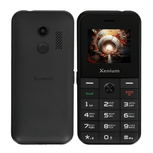 Xenium X718 2 Sim Black 