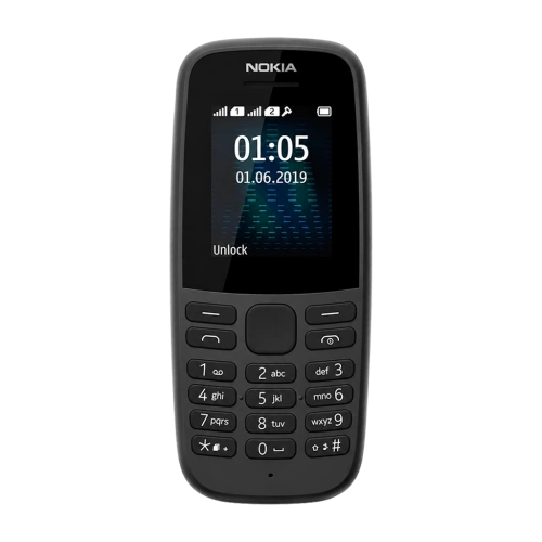 Nokia 105 1 Sim Black 