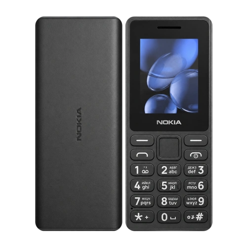 Nokia 108 2 Sim Black 