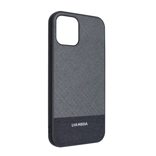 Накладка iPhone 12/12 Pro LYAMBDA EUROPA Grey Strip 