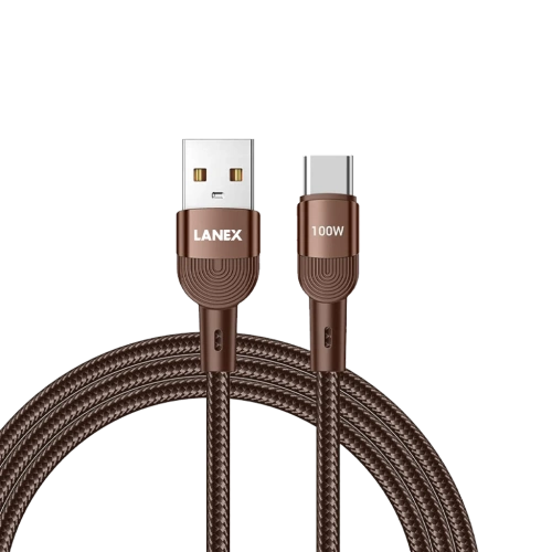Дата-кабель Type-C LANEX LS51C золотой 