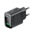 СЗУ с выходом USB+Type-C QC+PD 30W ACEFAST A98 черное 