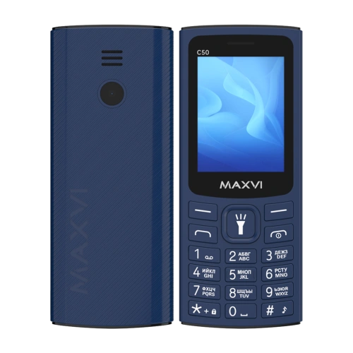 Maxvi C50 2 Sim Blue 