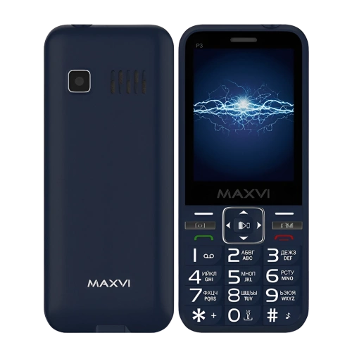 Maxvi P3 2 Sim Blue 