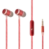 Наушники проводные 3,5мм FaisON HP-52 красные 