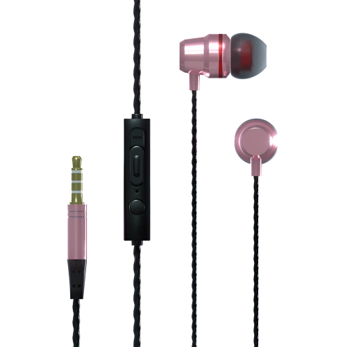 Наушники проводные 3.5мм More Choice P71 розовые 