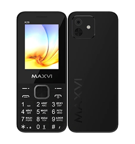 Maxvi K29 2 Sim Black 