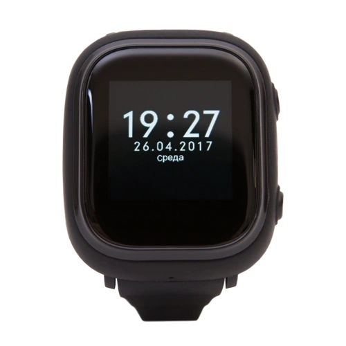 Детские часы-телефон  EnBe Children Watch Black с  GPS/АGPS/LBS/WiFi трекером 