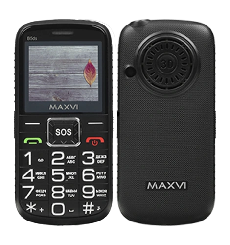 Maxvi B5ds Up 2 Sim Black 