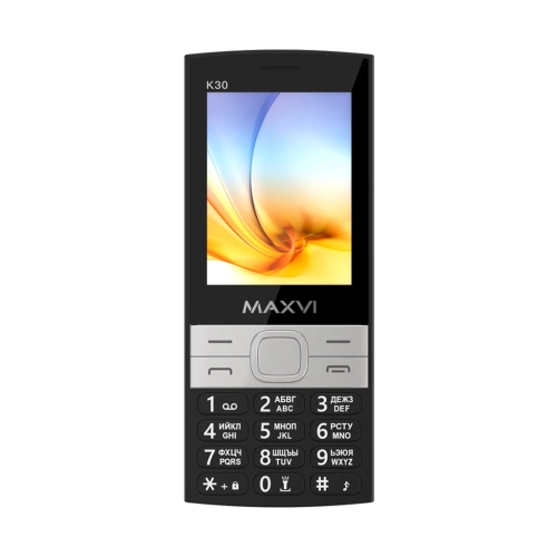 Maxvi K30 2 Sim Black 