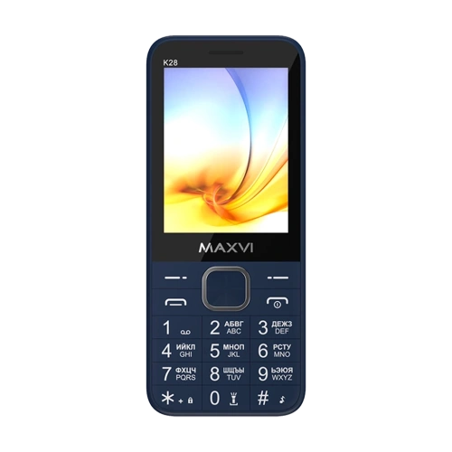 Maxvi K28 2 Sim Blue 