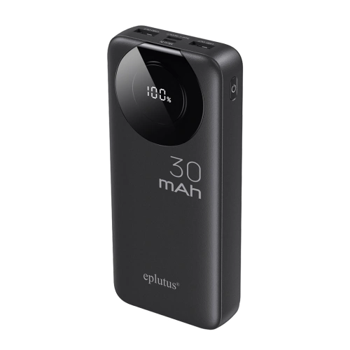Портативное ЗУ QС3.0+PD 30 000 мАч Eplutus EB-301Q черное 