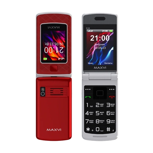 Maxvi E28 2 Sim Red 