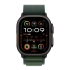 Apple Watch Ultra 2 2024 Black Dark Green Alpine Loop S (Зеленый) 