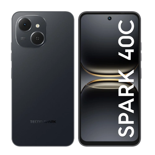 Tecno Spark 40C 4/128GB Black (Чёрный) 