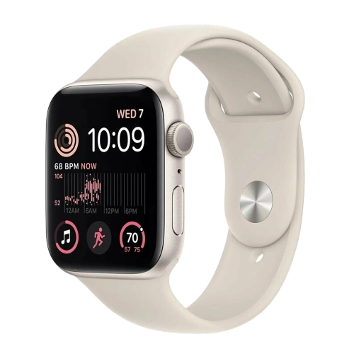 Apple Watch SE 2 44mm Starlight (белый) 