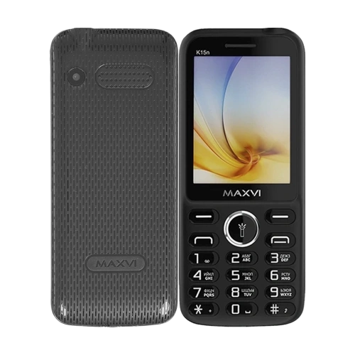 Maxvi K15n 2 Sim Black 