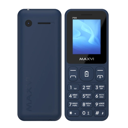 Maxvi P99 2 Sim Blue 