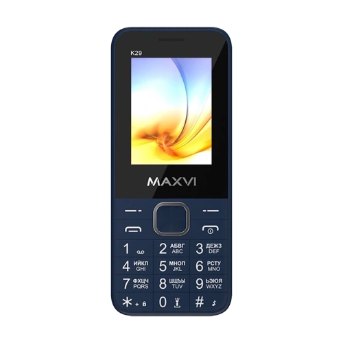Maxvi K29 2 Sim Blue 