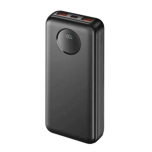 Портативное ЗУ QС3.0+PD 10 000 мАч Deppa NRG Turbo V4 черное 