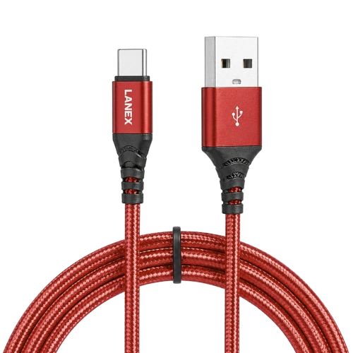 Дата-кабель Type-C LANEX LS30C красный 