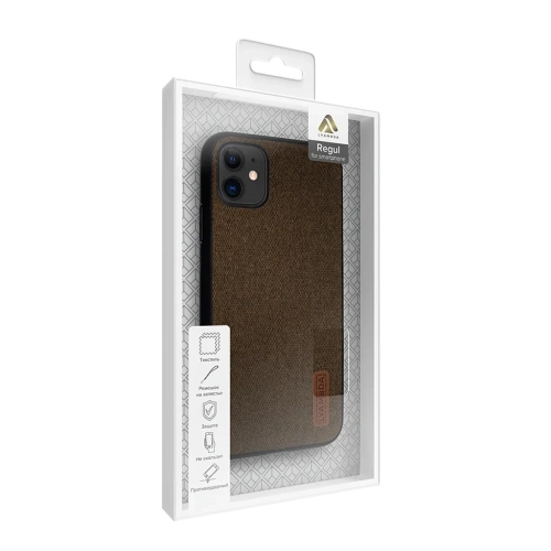 Накладка iPhone 12/12 Pro LYAMBDA REGUL Brown 