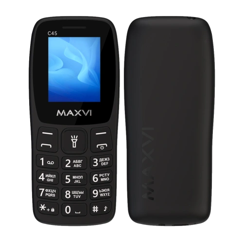 Maxvi C45 2 Sim Black 