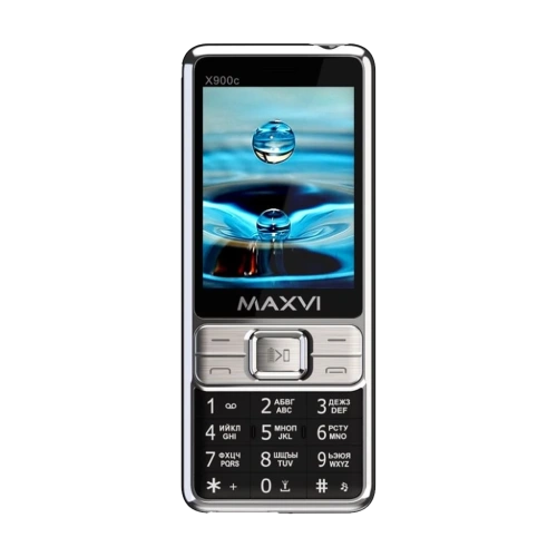 Maxvi X900c 2 Sim Black 