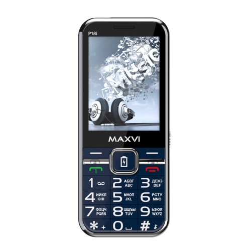 Maxvi P18i 3 Sim Blue 