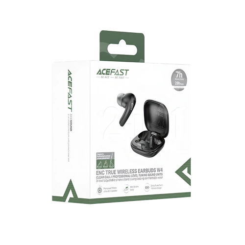 Наушники беспроводные ACEFAST W4 черные 